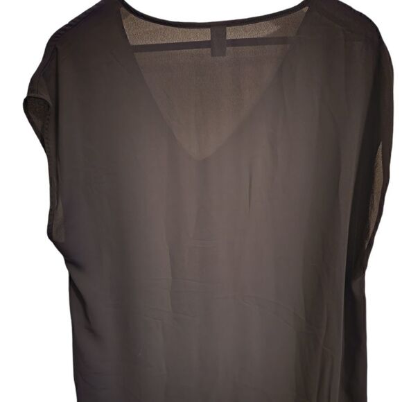 OLD Navy Black Sheer Top - Picture 3 of 6